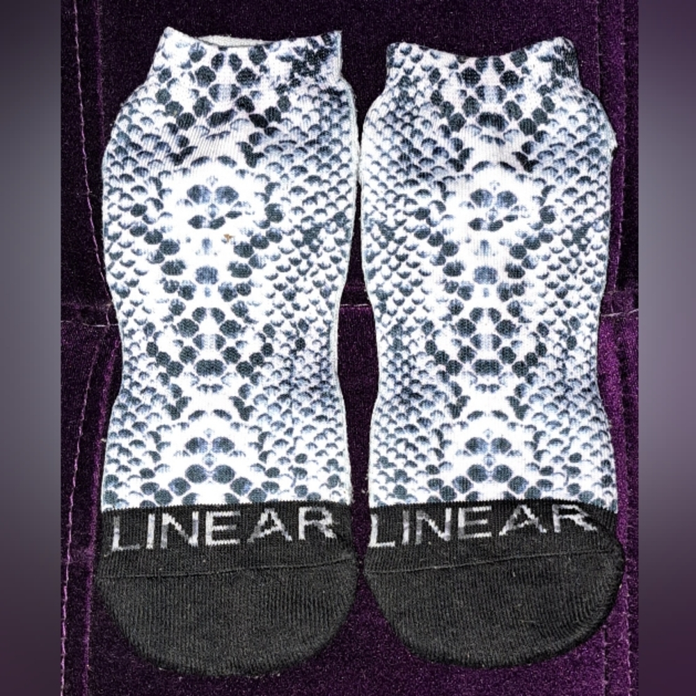 Snakeskin print Ankle Socks